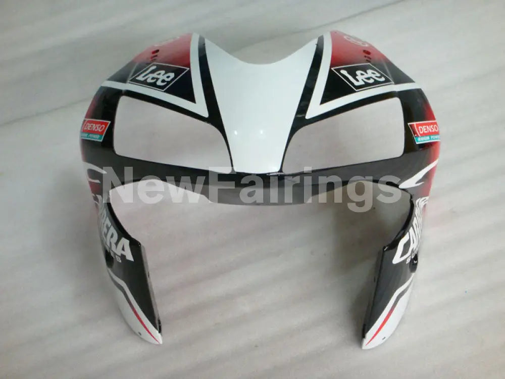 White and Red Blue Lee - CBR600RR 03-04 Fairing Kit -