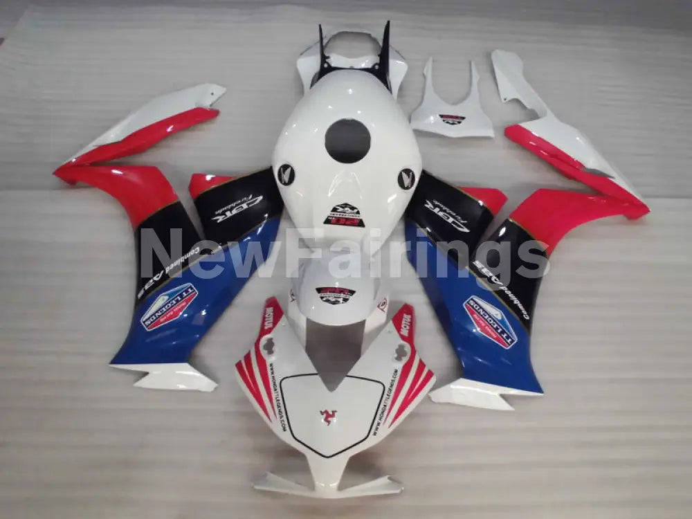 White and Red Blue MOTUL - CBR1000RR 12-16 Fairing Kit -