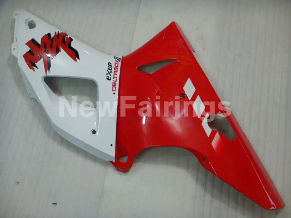 White Red Factory Style - YZF-R1 98-99 Fairing Kit