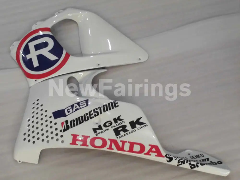 White with R Repsol - CBR 900 RR 94-95 Fairing Kit -