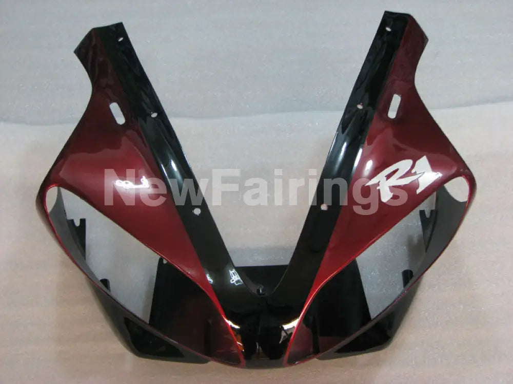 Wine Red and Black White Factory Style - YZF-R1 00-01