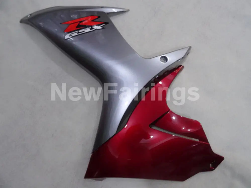 Wine Red and Silver Factory Style - GSX-R750 11-24 Fairing