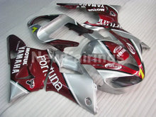 Load image into Gallery viewer, Wine Red and Silver Fortuna - YZF-R1 00-01 Fairing Kit