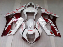 Load image into Gallery viewer, Wine Red and White Jordan - GSX - R1000 03 - 04 Fairing Kit