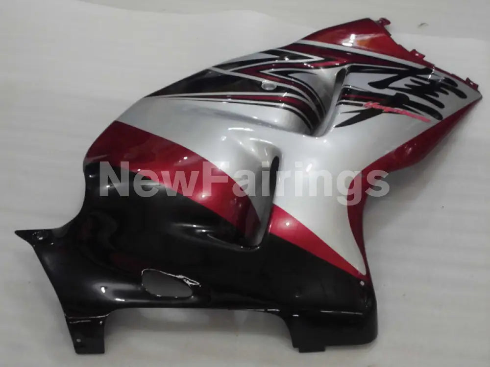 WIne Red Black and Silver Factory Style - GSX1300R Hayabusa