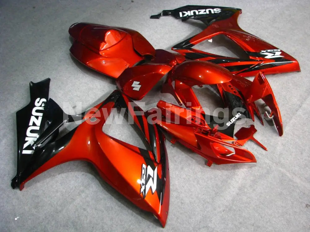 Wine Red Black Factory Style - GSX-R750 06-07 Fairing Kit