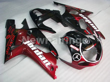 Load image into Gallery viewer, Wine Red and Black Jordan - GSX-R600 01-03 Fairing Kit -