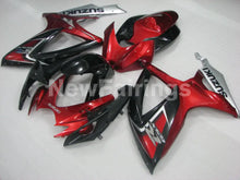 Load image into Gallery viewer, Wine Red and Black Silver Factory Style - GSX-R600 06-07