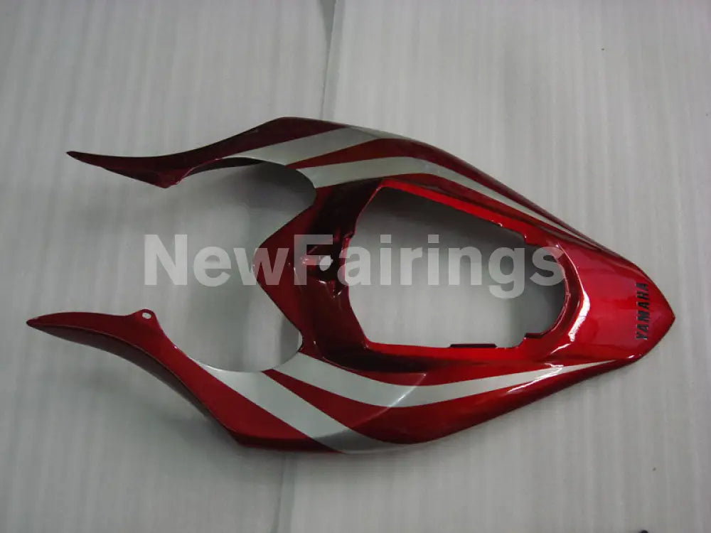 Wine Red Silver Factory Style - YZF-R1 04-06 Fairing Kit