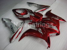 Load image into Gallery viewer, Wine Red Silver Factory Style - YZF-R1 04-06 Fairing Kit