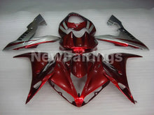 Load image into Gallery viewer, Wine Red Silver Factory Style - YZF-R1 04-06 Fairing Kit