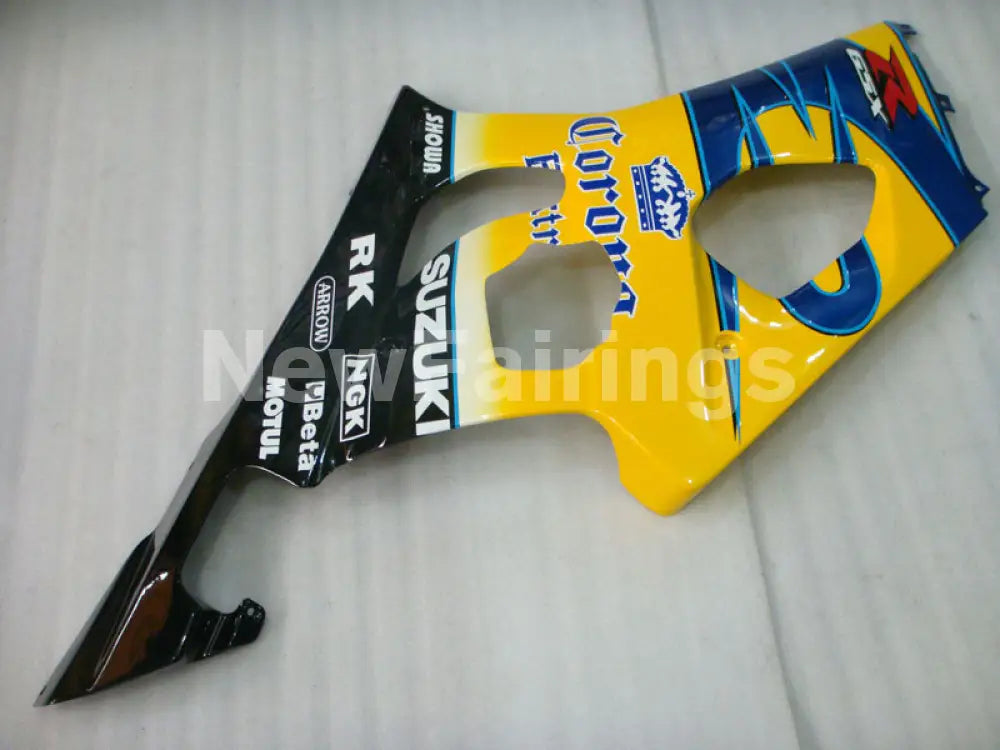 Yellow and Blue Corona - GSX - R1000 03 - 04 Fairing Kit