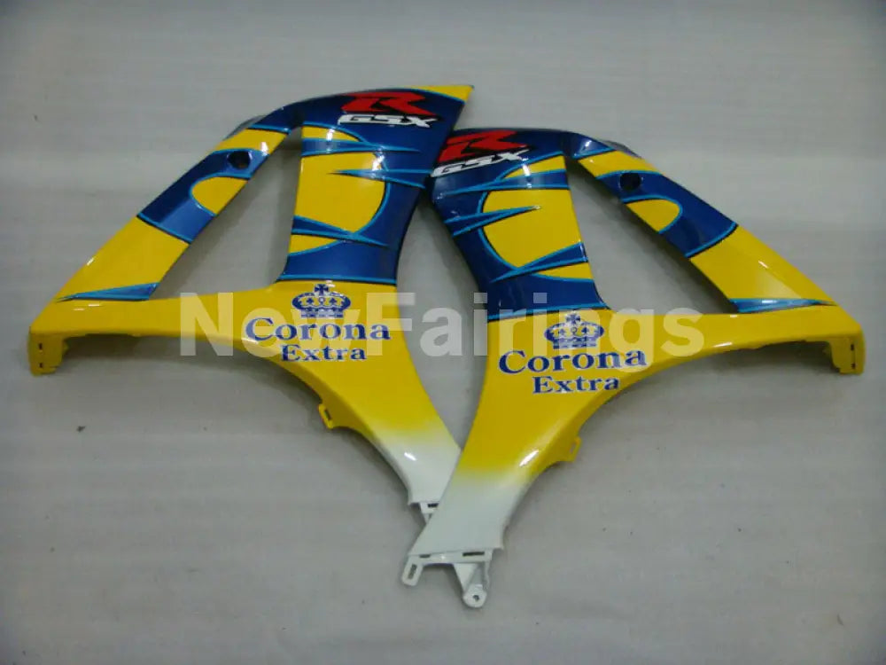 Yellow and Blue Corona - GSX - R1000 07 - 08 Fairing Kit