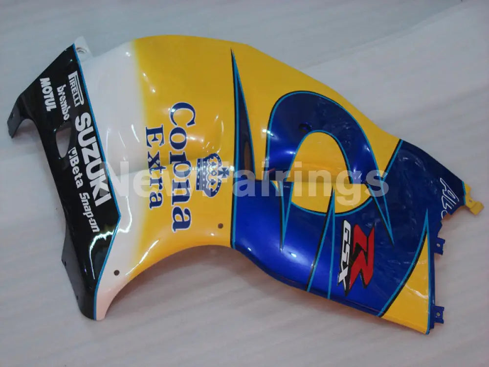 Yellow and Blue Corona - GSX1300R Hayabusa 99-07 Fairing