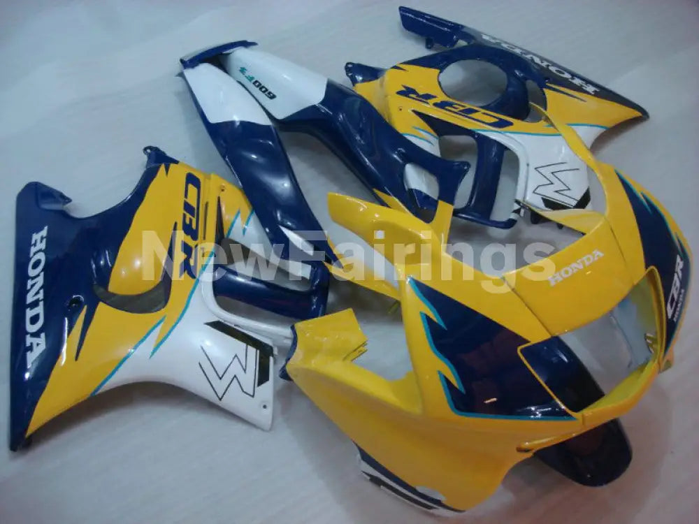 Yellow and Blue White Factory Style - CBR600 F3 97-98