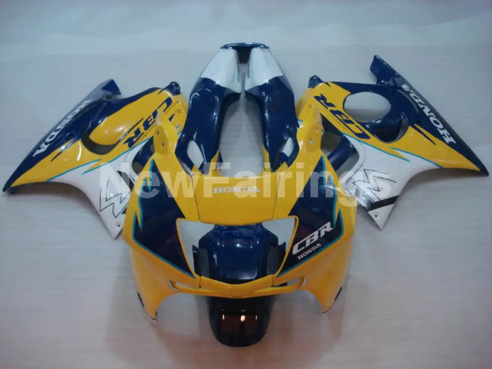 Yellow and Blue White Factory Style - CBR600 F3 97-98