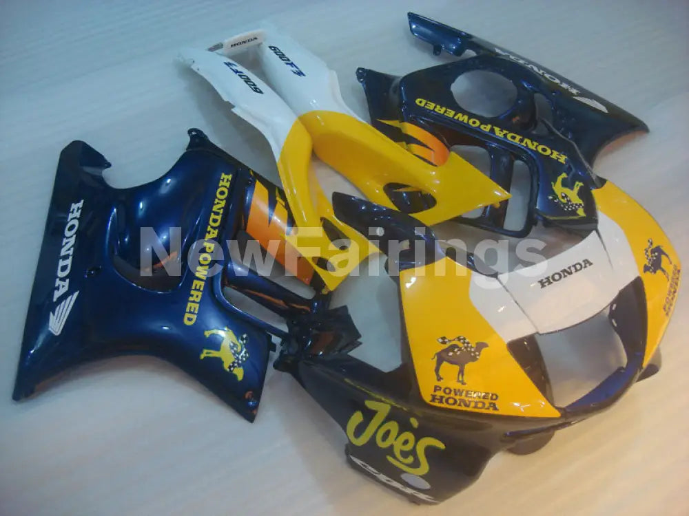 Yellow and Blue White Joes - CBR600 F3 95-96 Fairing Kit -