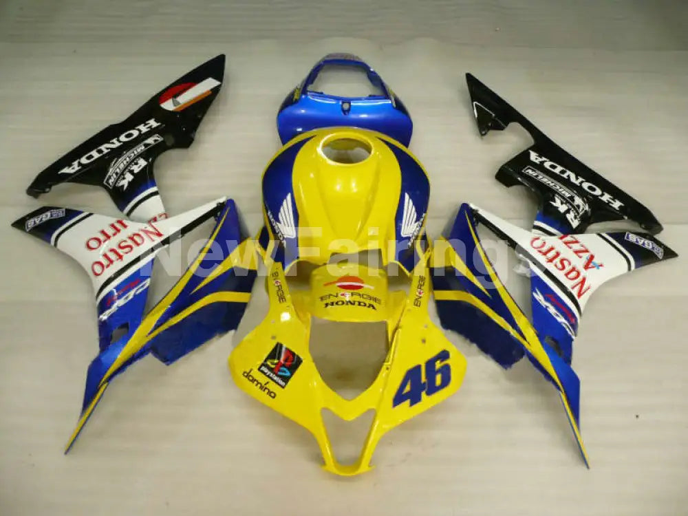 Yellow Blue Nastro Azzurro - CBR600RR 07-08 Fairing Kit -