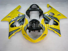 Load image into Gallery viewer, Yellow and Grey Black Factory Style - GSX-R600 01-03 Fairing