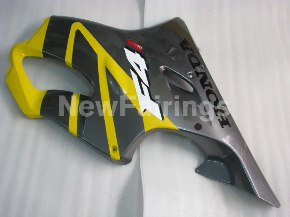 Yellow and Grey Factory Style - CBR600 F4i 04-06 Fairing Kit