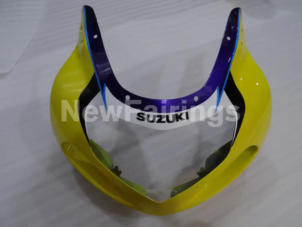 Yellow and Purple Factory Style - GSX-R600 01-03 Fairing Kit