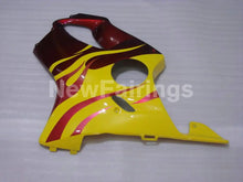 Load image into Gallery viewer, Yellow and Wine Red Flame - CBR600 F4i 01-03 Fairing Kit -